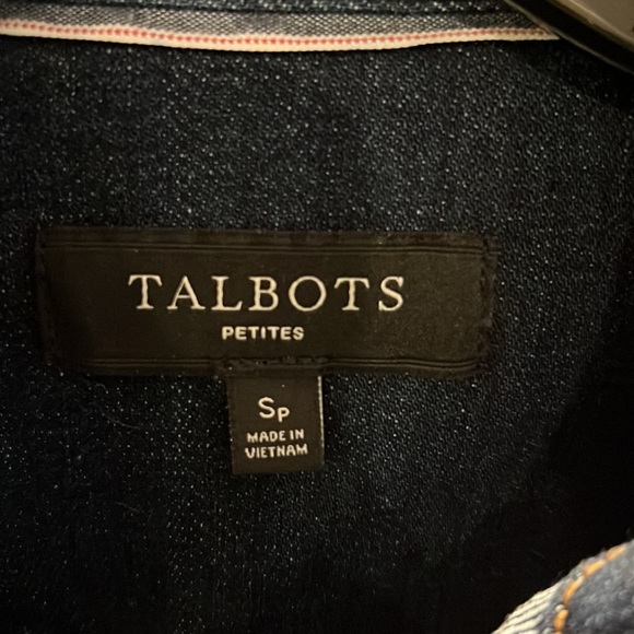 Talbots denim jean jacket - Picture 3 of 3
